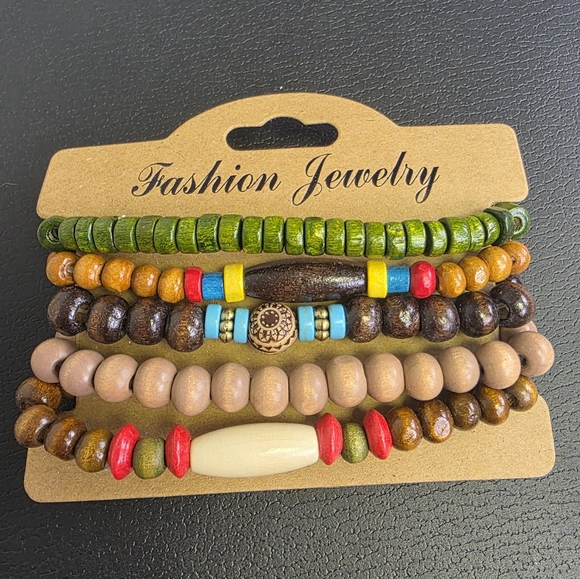 5 Pcs Set Bracelets - Picture 1 of 1